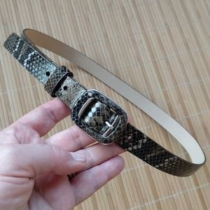 Like new snake leather belt